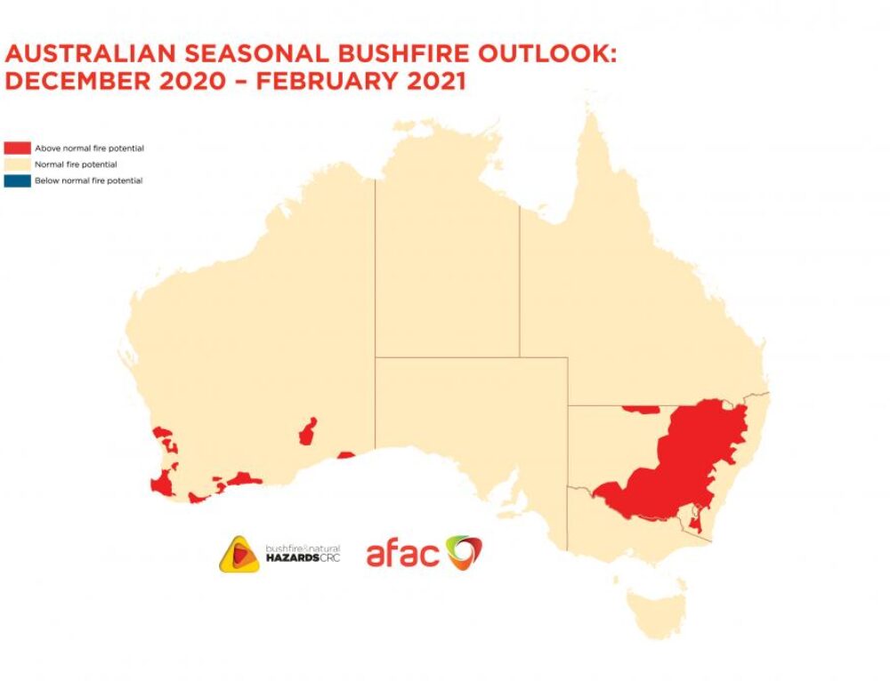 Bnhcrc Australian Seasonal Bushfire Outlook December 2019 Bushfire